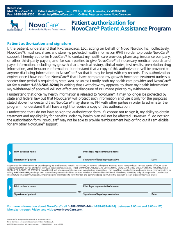 Programa de asistencia para pacientes Preview Image #1