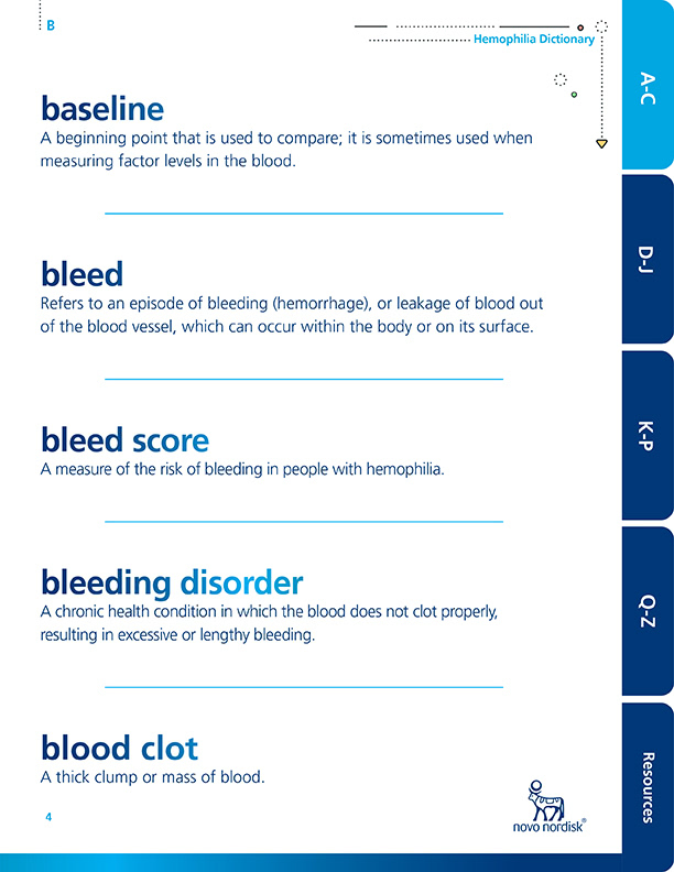 Diccionario de hemofilia Preview Image #4